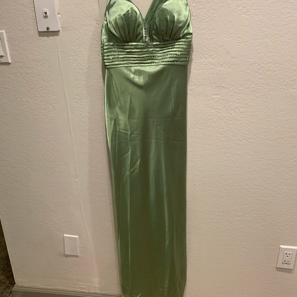 Green prom dress